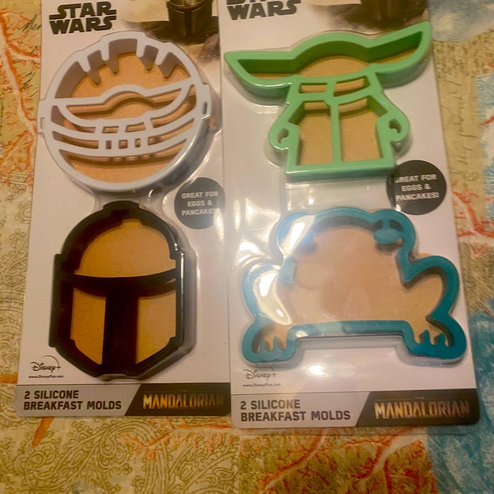 Star Wars and Frozen Breakfast 🥞 Molds